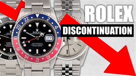 rolex stop production